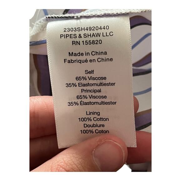 Veronica Beard Dress Radley striped halter maxi size 10 - Picture 6 of 9